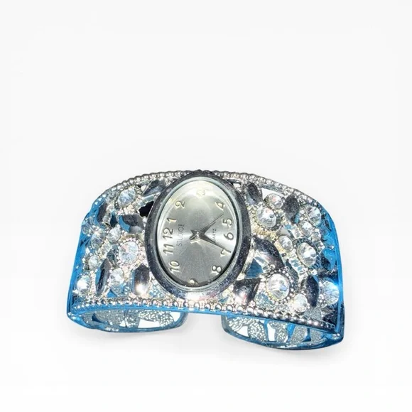 Dior Silver and Blue Women's Watch - Picture 1 of 3